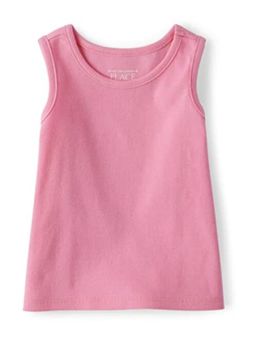 The Children's Place Baby Toddler Girls Sleeves Tank Tops