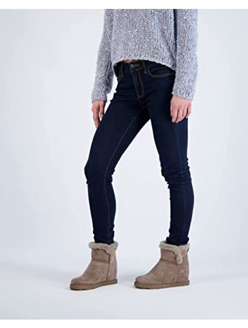 CUSHIONAIRE Women's Kenzie hidden wedge bootie +Memory Foam