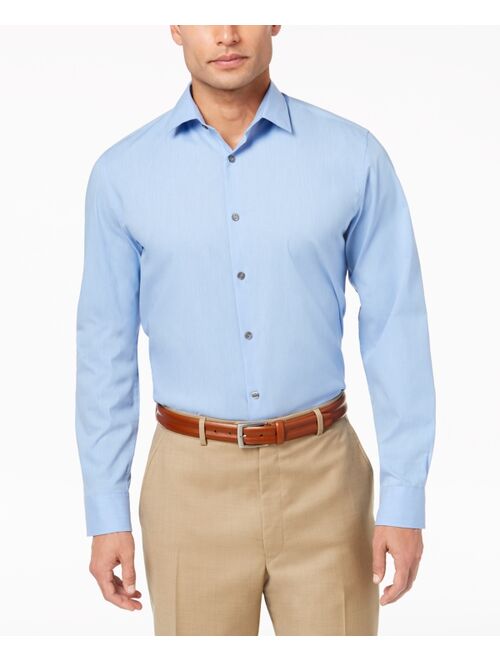 Alfani Mens Stretch Modern Solid Shirt, Created for Macy's