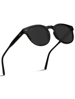 WearMe Pro - Classic Round Retro Polarized Sunglasses
