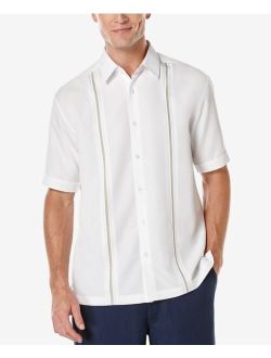 Men's Contrast Stitch Short-Sleeve Shirt