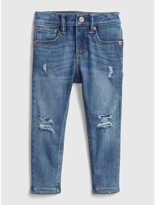 Gap Toddler Destructed Skinny Jeans with Washwell
