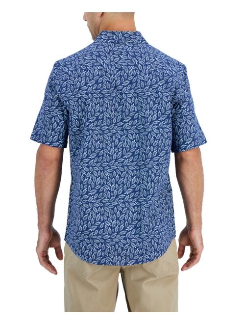 Alfani Men's Short-Sleeve Meren Floral-Print Shirt, Created for Macy's