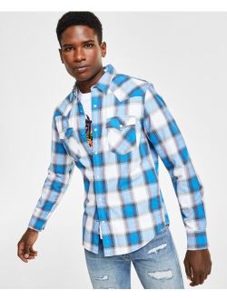 Men's Classic Fit Western Long-Sleeve Shirt