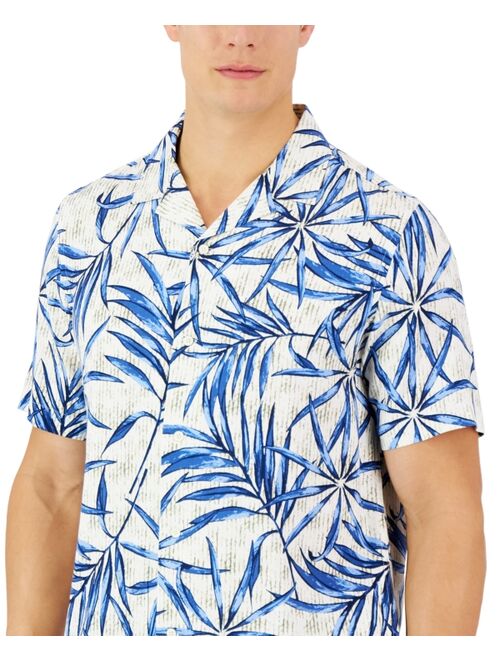 Club Room Men's David Tropical Silk Shirt, Created for Macy's