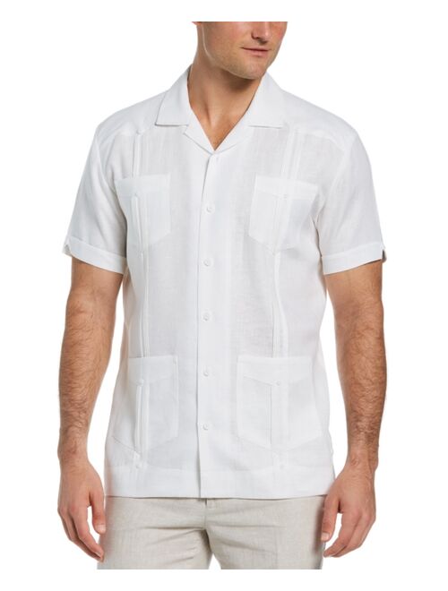 Cubavera Short-Sleeve 4-Pocket 100% Linen Guayabera Shirt