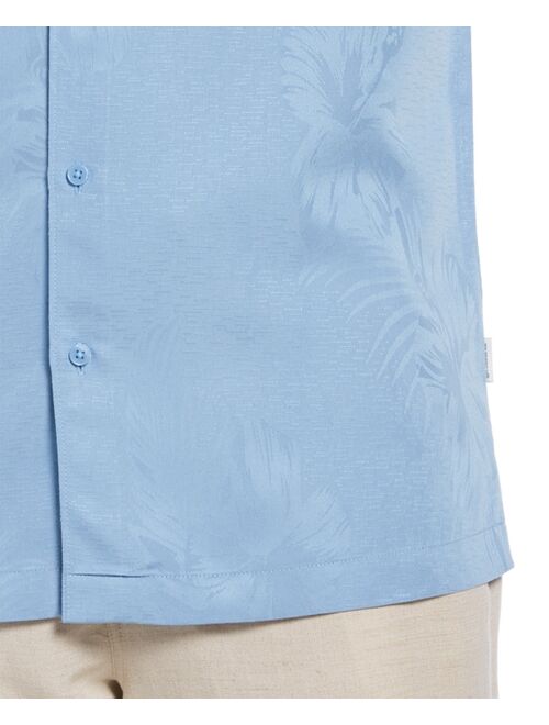 Cubavera Men's Floral Textured Jacquard Shirt