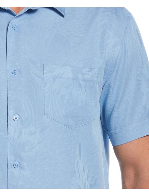 Cubavera Men's Floral Textured Jacquard Shirt