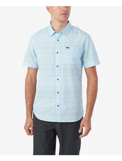 O'Neill Seafaring Stripe Short Sleeves Standard Woven Shirt