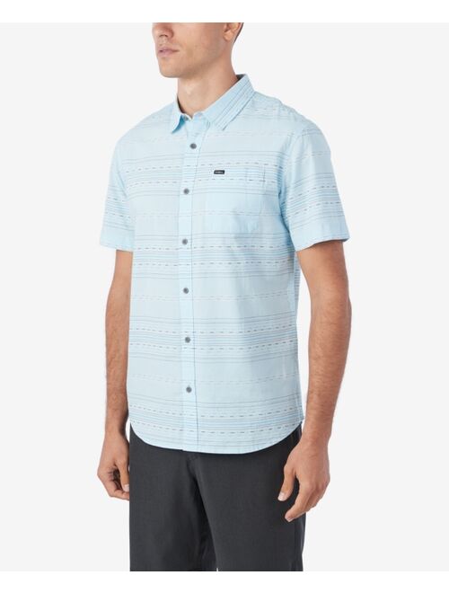 O'Neill Seafaring Stripe Short Sleeves Standard Woven Shirt
