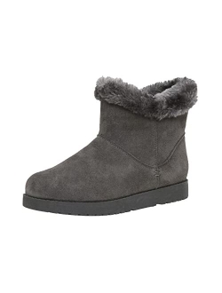 Women's Hethrow Genuine Suede pull on boot  Memory Foam & Wide Widths Available