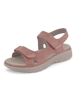 Women's Magee comfort footbed outdoor sandal with adjustable strap and  Memory Foam, Wide Widths Available
