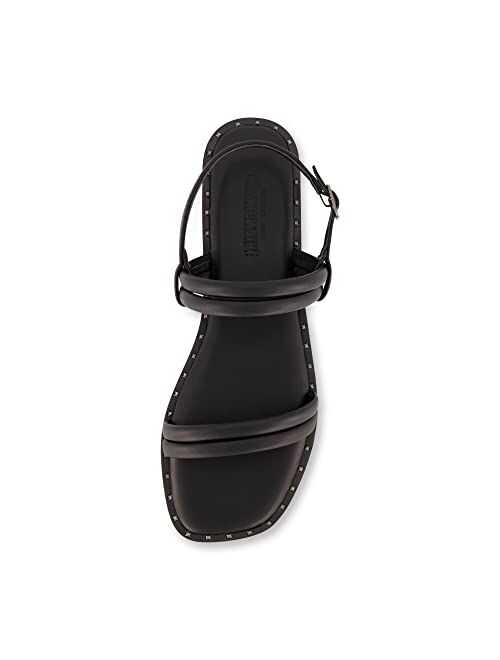 CUSHIONAIRE Women's Virgo flat sandal +Memory Foam