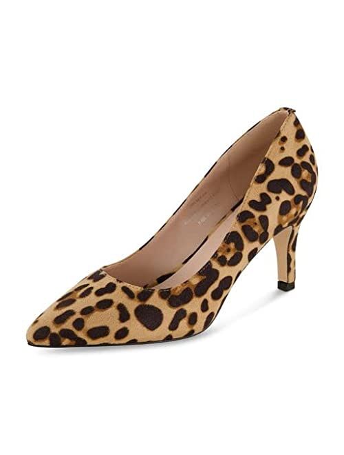 CUSHIONAIRE Women's Halsey Dress Pump with +Comfort, Wide Widths Available