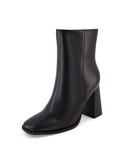 CUSHIONAIRE Women's Osborn dress heel boot +Memory Foam, Wide Widths Available