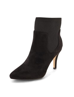 Women's Geneva Stretch dress bootie with Memory Foam Padding, Wide Widths Available