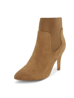 Women's Geneva Stretch dress bootie with Memory Foam Padding, Wide Widths Available