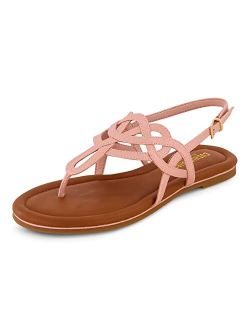 Women's Judit flat sandal  Comfort Foam, Wide Widths Available