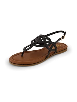 Women's Judit flat sandal  Comfort Foam, Wide Widths Available