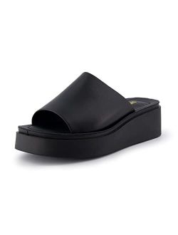 Women's Play one band platform sandal with  Memory Foam