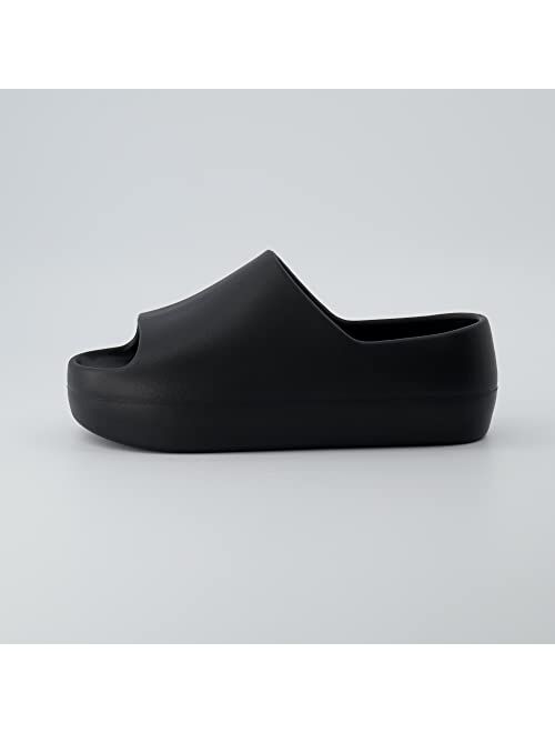 CUSHIONAIRE Women's Harrison slide sandal with +Comfort