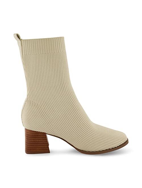 CUSHIONAIRE Women's Bishop Stretch boot +Memory Foam, Wide Widths Available