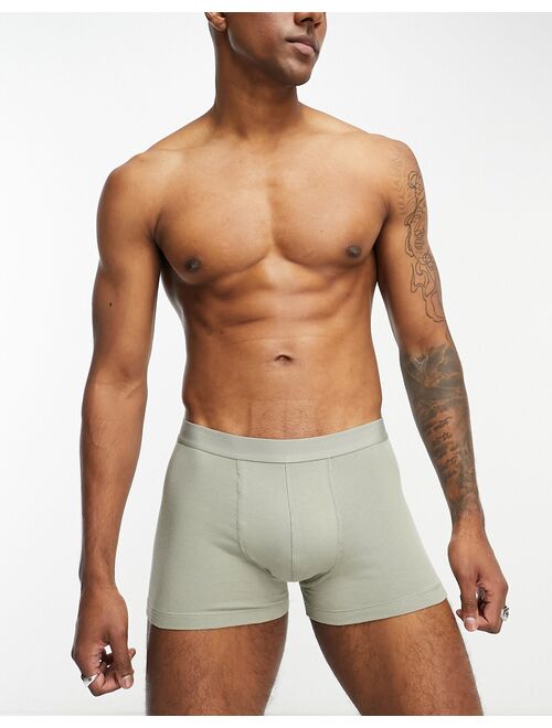 ASOS DESIGN briefs in khaki