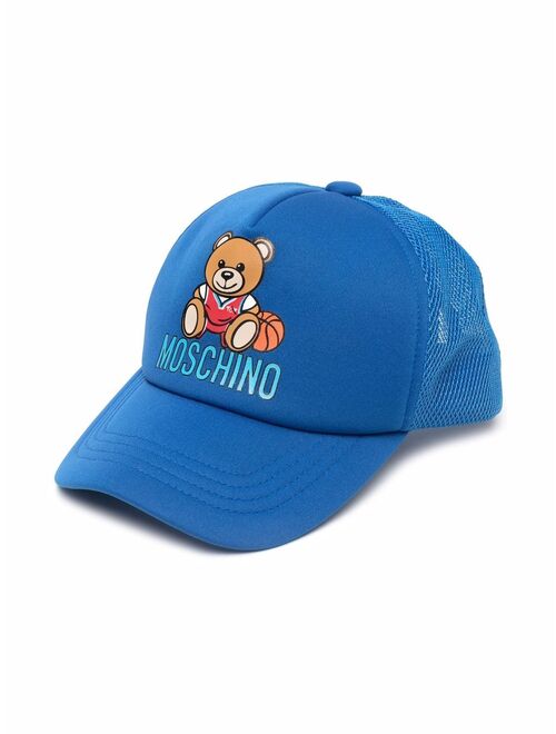 Moschino Kids Teddy Bear motif cap