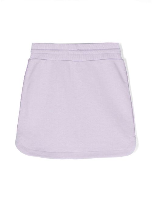 Givenchy Kids logo-embroidered mini skirt