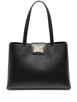 1927 leather tote bag