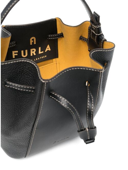 Furla Miastella leather bucket bag