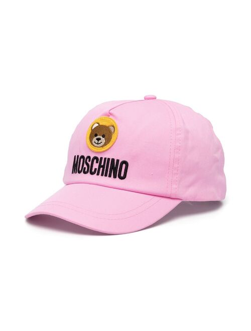 Moschino Kids logo-embroidered adjustable-fit cap
