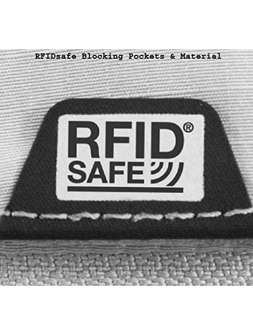 Pacsafe Coversafe X100 Anti-Theft RFID Blocking Waist Wallet, Black
