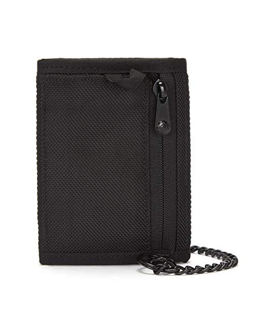 PacSafe Rfidsafe Z50 Rfid Blocking Tri-fold Black Travel Wallet, Black