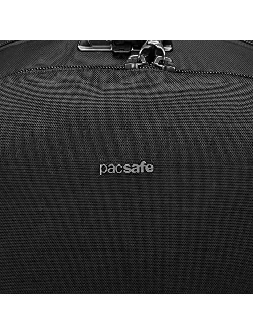 Pacsafe Metrosafe X Anti Theft 25L Backpack - With Padded 15" Laptop Sleeve, Black