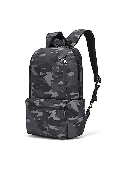 Pacsafe Men's Metrosafe X Anti Theft 20L Backpack-with Padded 15" Laptop Sleeve, Camo, 20.5 Liter
