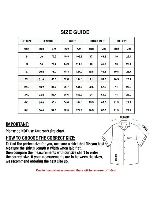 LASFOUR Custom Bowling Shirts for Men Retro, Vintage Mens Bowling Button-Down Short Sleeve Hawaiian Shirts for Men and Women