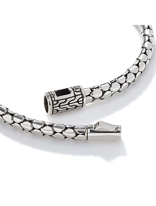 John Hardy Women's Dot 4.5mm Silver Slim Chain Bracelet