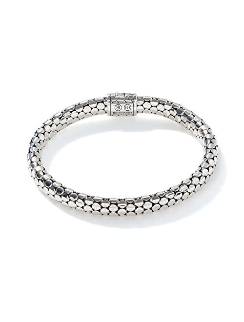 John Hardy Women's Dot Silver 6.5mm Chain Bracelet