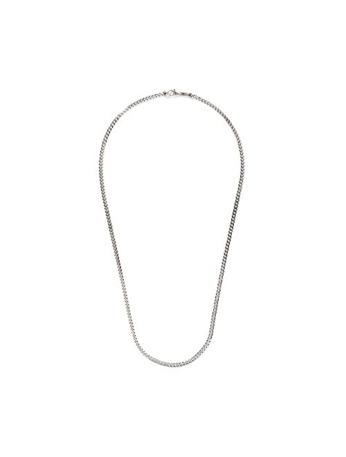John Hardy Men's Classic Chain Silver 3.9mm Curb Chain Necklace