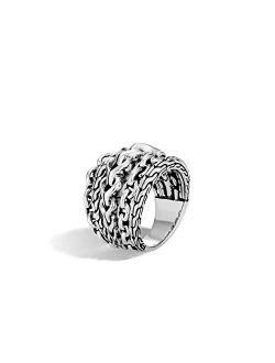 WOMEN's Asli Classic Chain Link Silver Ring