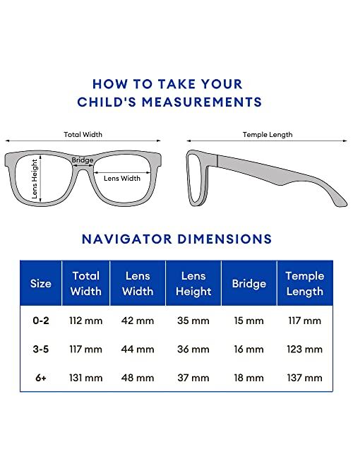 Babiators Childrens Navigators UV Sunglasses, UV Protection