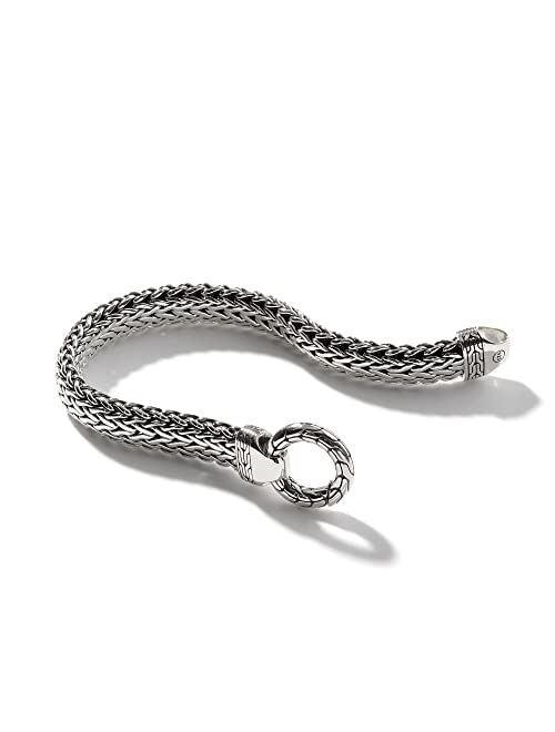 John Hardy Men's "Classic Chain" Sterling Silver 11mm Chain Bracelet with Lobster Clasp