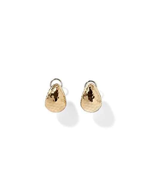 John Hardy Women's Classic Chain Hammered Gold & Silver Buddha Belly Earrings