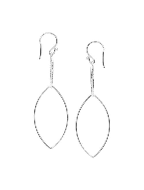 Silpada 'Interlocking' Drop Earrings in Sterling Silver