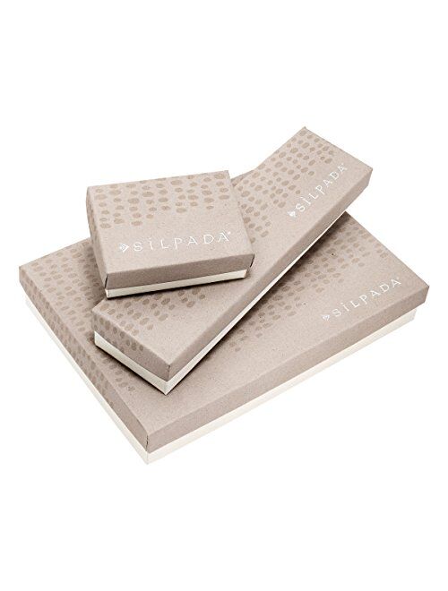 Silpada 'Karma' Open Circle Stud Earrings in Sterling Silver