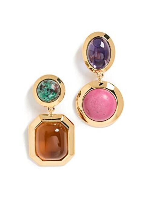 Lele Sadoughi Women's Bezel Jewel Drop Earrings