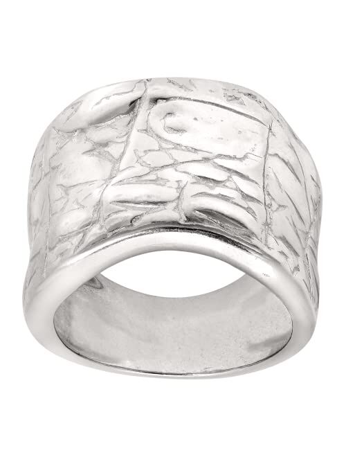 Silpada 'Desert Wishes' Etched Ring in Sterling Silver