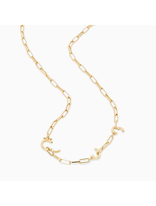 gorjana Women's Parker Link Necklace Extenders (Set of 2), 18k Gold Plated, 2.25 and 1.5 inches [Anklet, Bracelet, Choker]