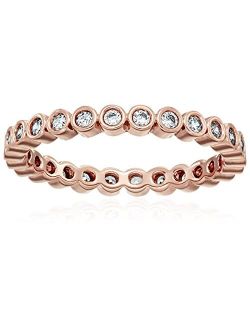Candice Rose Gold Shimmer Ring, Size 6
